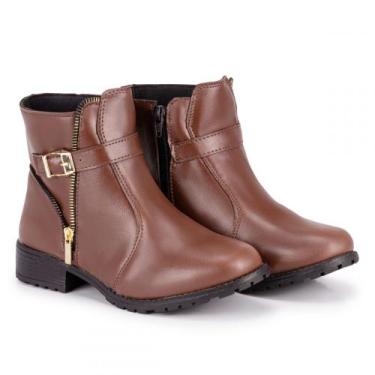 Imagem de Bota Cano Curto Confortável M&D Store Que Traz Delicadeza - MD STORE, 