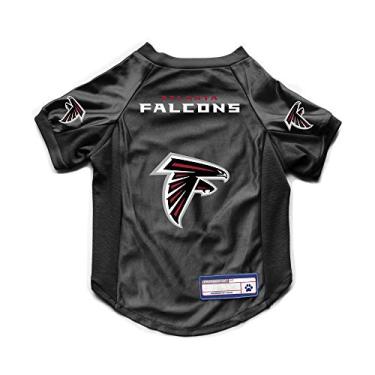 Imagem de Littlearth NFL Atlanta Falcons Camiseta elástica para animais de estimação, cor do time, grande