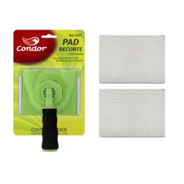 Imagem de Pad para pintura recorte acabamento com cabo + 2 refils 2035 condor