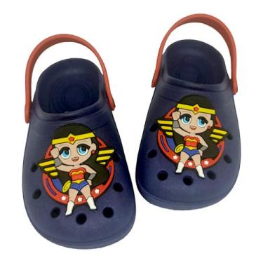 Imagem de Babuche chinelo sandália menina - BiLe Shoes, Marinho, 31/32