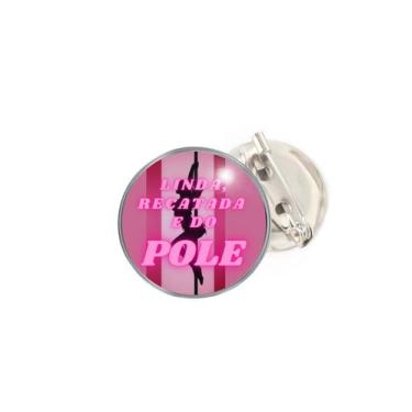 Imagem de Boton Pole Dance Silhueta ou Linda, Recatada e do Pole (Dance) - RECAN