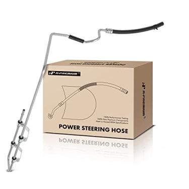 Imagem de A-Premium Conjunto de linha de mangueira de pressão de mangueira de direção hidráulica compatível com Ford F-150 F150 2005-2010 4,2L, com refrigerador tubulado, refrigerador para reservatório,