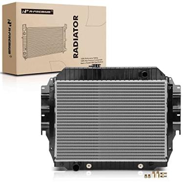 Imagem de A-Premium Radiador de arrefecimento do motor com Trans. Refrigerador de óleo compatível com E-150 Econoline 1992-1996, E-250 Econoline 1992-1996, E-350 Econoline Club Wagon 1992-1996, Trans manual.