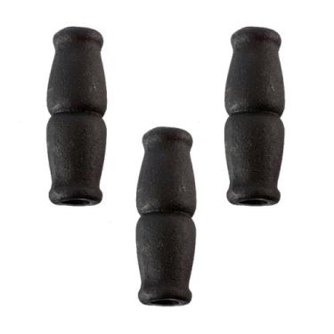Imagem de Kit 3 Anueto Ferro Fundido Decoração Grade Portão N11 12cm - Fundição 