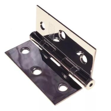 Imagem de Kit 03 Dobradiça La fonte Aço Inox POLIDO 395 3X2.1/2 com Rolamento -7