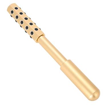 Imagem de Barra de massagem facial, Massager Can Energy Beauty Bar, para aliviar a fadiga ocular, remover olheiras, apertar a pele, remover rugas(ouro)