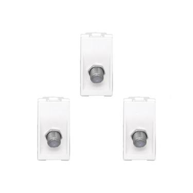 Imagem de Kit C/3 - Pial Modulo  Pop Antena Tv F Lg060 - Pial legrand fora de li