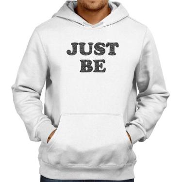 Imagem de Moletom Just Be - Foca na Moda, Branco, GG