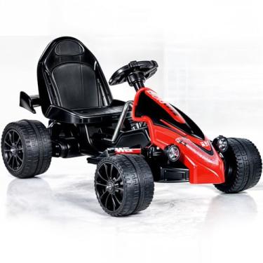Imagem de Mini Kart Carrinho Elétrico Infantil Carro Veiculo Motorizado a Bateria para Crianças 2 a 4 anos 6v