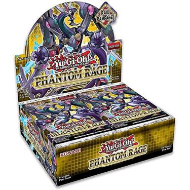 Imagem de Yugioh Phantom Rage English TCG 1st Edition Booster Box - 24 Packs of 9 Cards Each