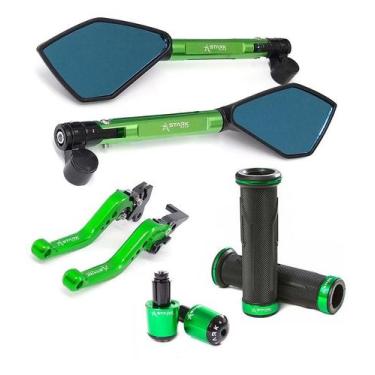 Imagem de Manete Manopla Peso Retrovisor Fazer 150 Ubs Factor 150 Ubs - Stark Ra