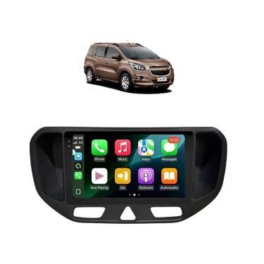 Imagem de Kit Multimídia Spin LT LTZ 2012 / 2018 9 Pol Android Carplay - Roadstar 915BR