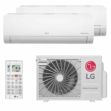 Imagem de Ar Condicionado Multi Split BI Inverter LG 18000 BTU 2X9000 Quente e Frio 220V Z2UW18GFB1.AWGZBR1