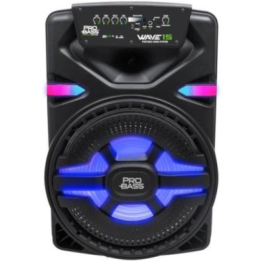 Imagem de Caixa Amplificada Bluetooth/Sd/Usb Iluminação De Led 15 400W Wave15 - 