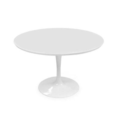 Imagem de Mesa de Jantar Akemi Redonda Carvalho Amêndoa 120cm - 77342 - Sun Hous