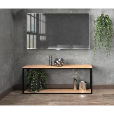 Imagem de Rack tv minimalista estylo industrial 70cm - Dylon moveis