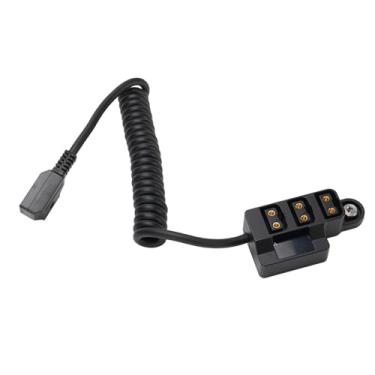 Imagem de Heayzoki Visor Digital LED D Tap Splitter Cable para a Bateria da Câmera de Montagem Em V Com 3 Porta de Energia da Porta