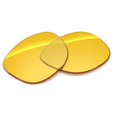 Imagem de Tintart Lentes de substituição de desempenho compatíveis com RayBan Meta Wayfarer RW4008 53 mm - Amarelo Transparente