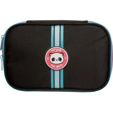 Imagem de ESTOJO XERYUS 100 PENS PANDA PRETO 13933 Preta, M, Preta