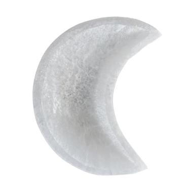 Imagem de Almencla Tigela de cristal de selenita, decoração, peça central de mesa, decoração moderna para casa, tigela de carregamento, organizador de joias, 12cm