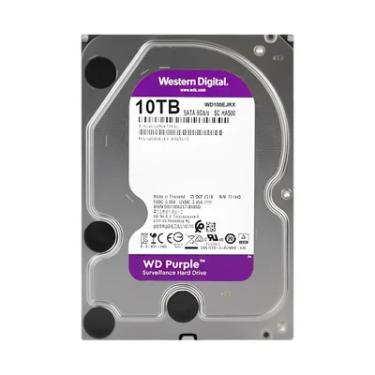Imagem de Hd 10tb Sata 3 5400rpm 256mb 3,5 Purple Vigilância Wd100ejrx WD