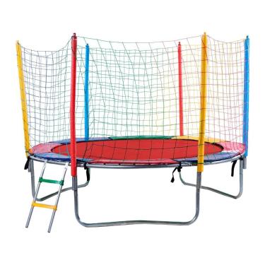 Imagem de Cama Elástica Pula Pula 2,00m Lona Cores Lisas sem Emenda - PapiBrink.