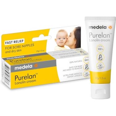 Imagem de Pomada de Lanolina para Hidratação dos Mamilos Medela Purelan 2.0 - 37g, Medela, Incolor, 37G