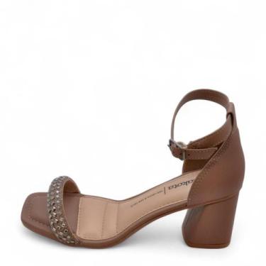 Imagem de Sandália Feminina Dakota Salto Médio REF: Y-9766, Titanium, 37