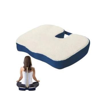 Imagem de Almofada Coccyx Lombar Viscoelástica em Gel Comfort - Lightbek Officia