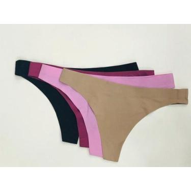 Imagem de Kit 4 Calcinhas Fio Dental sem costura - Dulce Seduccíon, P