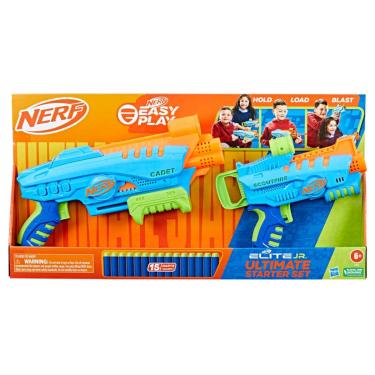 Imagem de Nerf Elite Jr Ultimate Start Com 2 Lançadores - Hasbro F6369