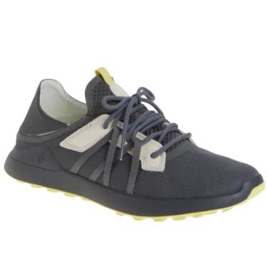 Imagem de OLUKAI Tênis de golfe masculino Manele, tênis de golfe sem pontas, resistente à água e manchas, entressola acolchoada e palmilha contornada, confortável e leve o dia todo, Pedra/flor, 47