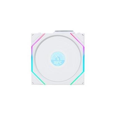 Imagem de Ventoinha Lian Li UNI FAN TL LCD, 120mm, ARGB, Reverse Blade, Branca - 12RTLLCD1W1W