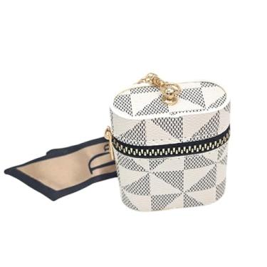 Imagem de Capa para fone de ouvido, caixa de armazenamento de fone de ouvido, pequena bolsa de armazenamento com zíper