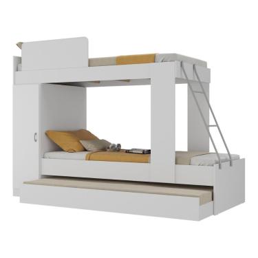 Imagem de Treliche Para Colchão 78x188cm Sundae Multimóveis Bb329 Branco