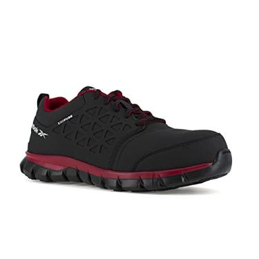Imagem de Reebok Work Sublite Cushion Safety Toe Athletic Work Shoe Industrial, Black