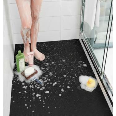 Imagem de Tapete Antiderrapante Banheira Box Deck Piscina varias medidas(Preto,1x1)