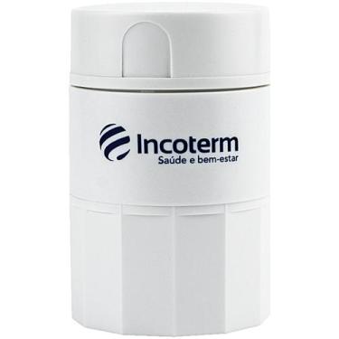 Imagem de Porta Comprimidos Incoterm 3 em 1 com Função Corta/Amassador