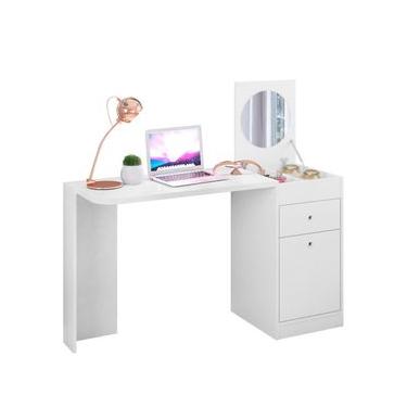 Imagem de Penteadeira Albatroz Desejo com 2 Portas e 1 Gaveta Branco