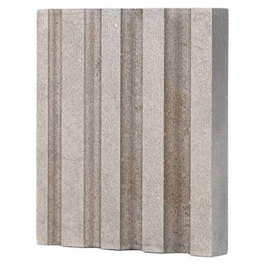 Imagem de Ferramenta de moagem de desbaste de borda Guia de afiador de couro profissional Kit de reparo de lixamento DIY para artesanato em couro e uso industrial Feito de aço de alta (B)