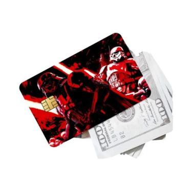 Imagem de Adesivos De Pôster De Filme Star Wars Pequenos E Impermeáveis 4PCS Dec