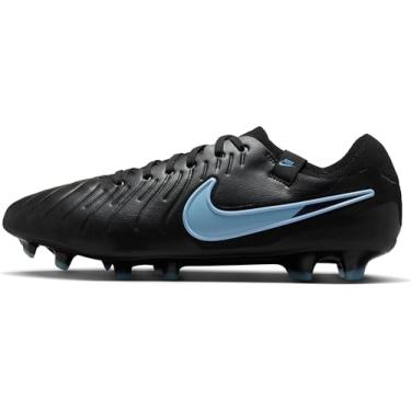 Imagem de Nike Chuteira de futebol Tiempo Legend 10 Pro com cano baixo firme (preto/preto), Preto/preto, 39