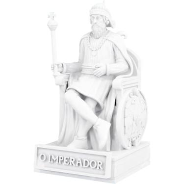 Imagem de Estátua O Imperador - Arcano Maior de Tarot (Cor Mármore)