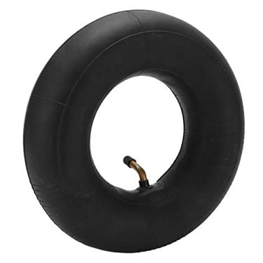 Imagem de KIMISS Tubo Interno de Borracha 4.10/3.50-4 Com Válvula Dobrada para Cortadores de Grama, Carrinhos e Tratores de Jardim - Forte Absorção de Choque e Fácil Instalação