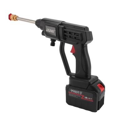 Imagem de Zhjvihx Lavadora de Pressão Sem Fio de 30 Bar, Pistola de água Portátil de Alta Pressão Com Mangueira e Filtro de 5 M, Bateria de Lítio de 18.000 Mah, para Lavagem de Carros, Limpeza (plugue da ue)