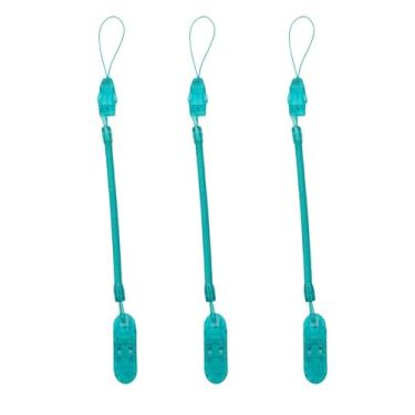 Imagem de Kit 3 Prendedor de Chupeta Mola Pietra Baby Menino Menina Feminino Masculino Unissex Fácil Limpar Divertido (Verde + Verde + Verde)