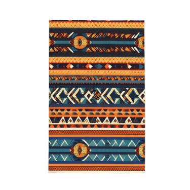 Imagem de XLLingL Toalhas de cozinha com estampa de padrões nacionais africanos, panos de prato de microfibra, para decoração e limpeza de cozinha - 1 peça