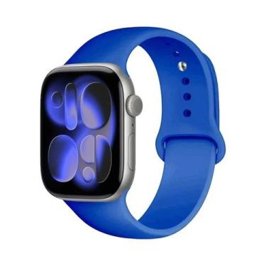 Imagem de Pulseira De Silicone Esportiva De 46mm, 42mm, 45mm, 44mm, 40mm Para Ap