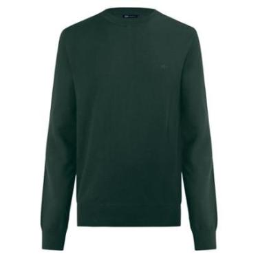 Imagem de Blusão Básico Em Tricô Com Mangas Longas E Gola Redonda-Masculino