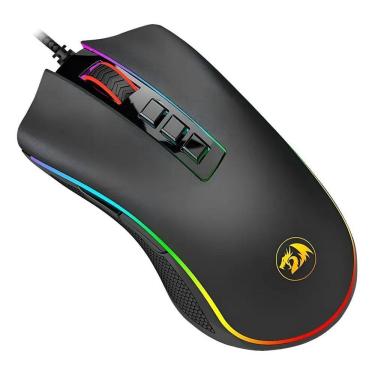 Imagem de Mouse Gamer Redragon M711 Cobra: 12.400 Dpi, Rgb, 7 Botões